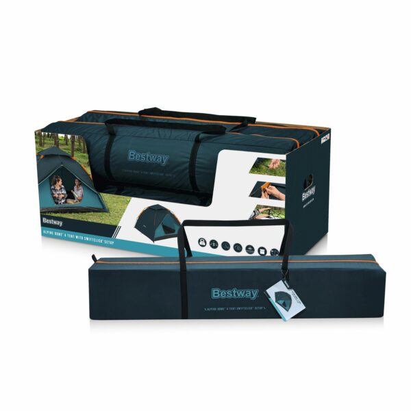 Zelt Alpine Dome mit SwiftClick-System für 4 Personen – Bild 8