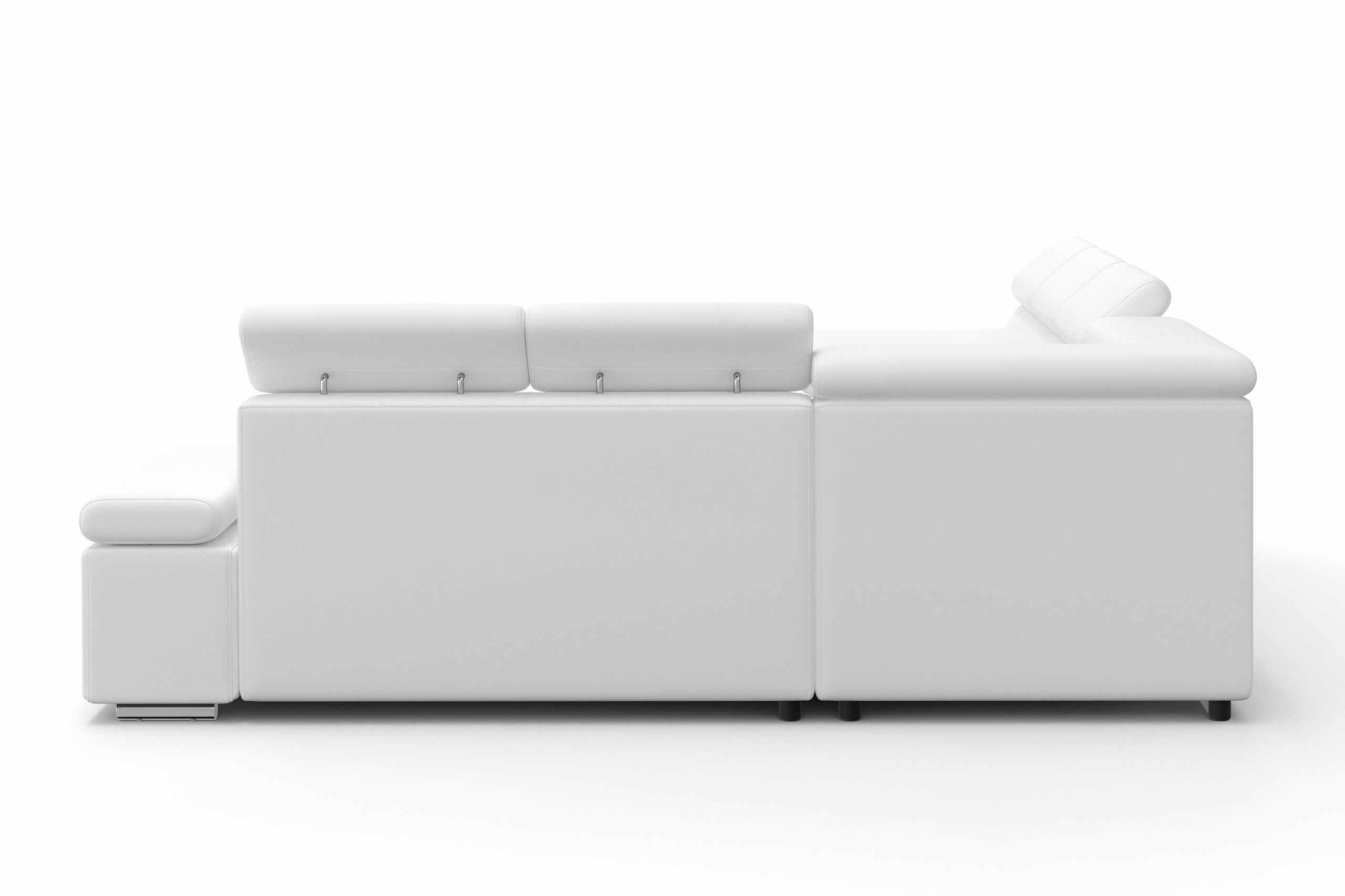 Ecksofa CRISTIANO links/rechts weiss – Bild 7